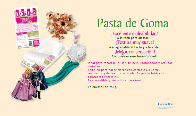 Pasta de Goma